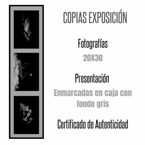 Poesía Visual y Narrativa compuesta por 3 fotografías y un Haiku, limitada y certificada a solo 3 copias por colección y poema además de 1 copia de exposición.